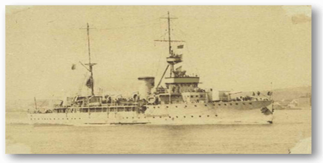 Photo of 2nd class aviso warship, 'Pedro Nunes'