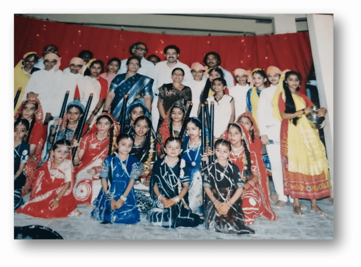 Students that performed at the Diu Clube